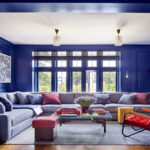 Cambiar una habitación de una sola vez: en la tendencia y los colores eternos de la pintura de la sala de estar